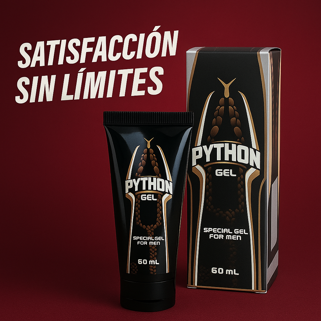 Pyhton Gel - Satisfacción sin limites