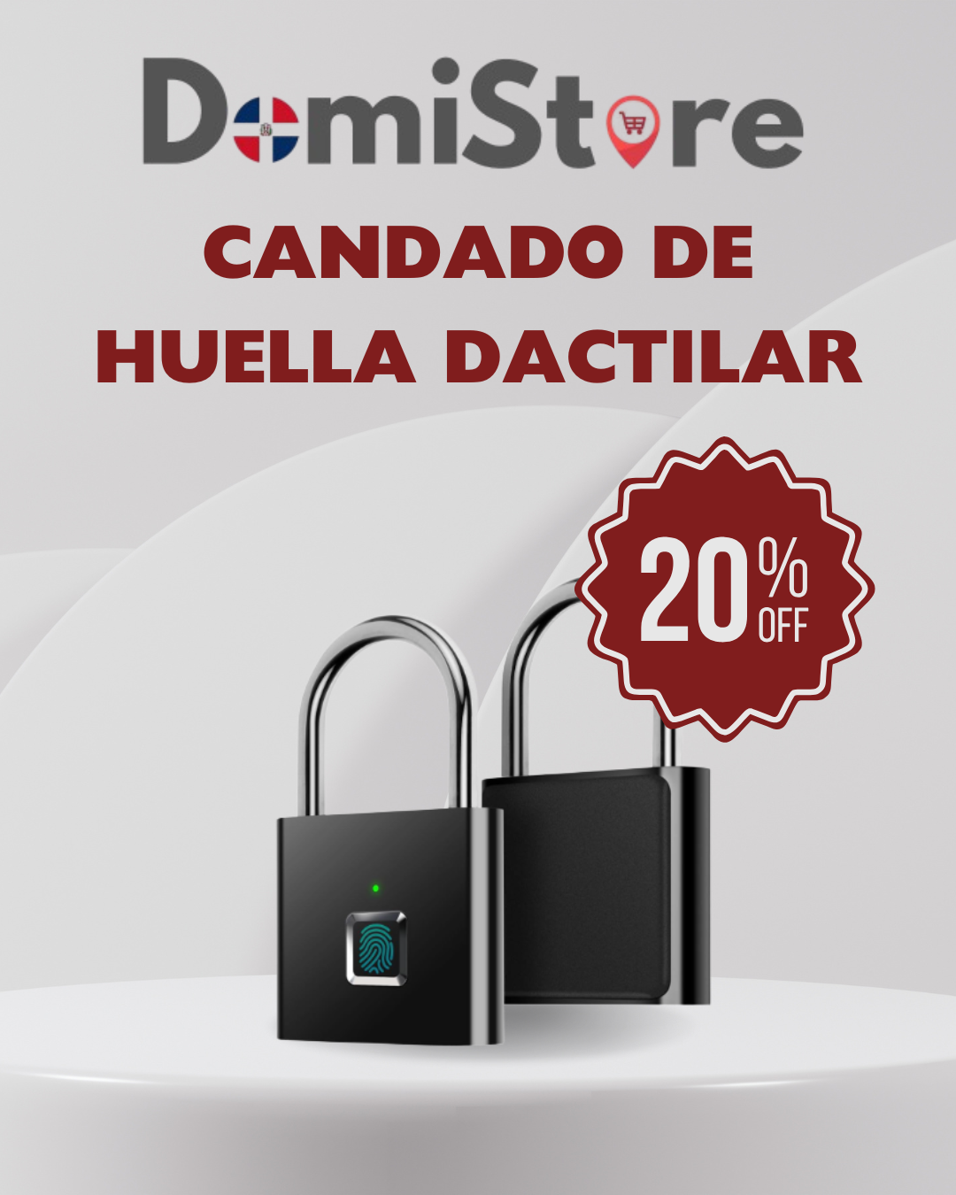 Candado de huella dactilar