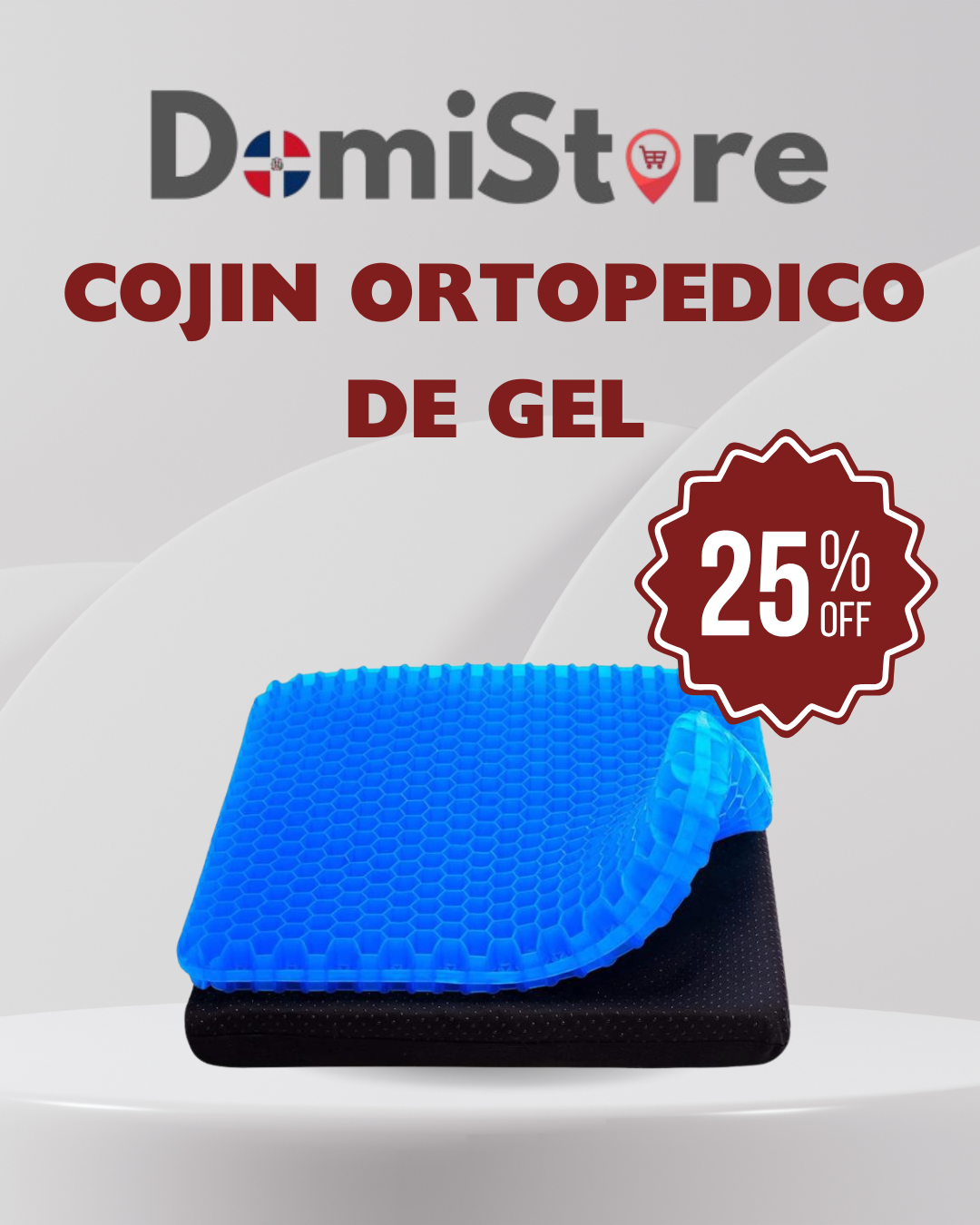 Cojín de Gel Ortopédico Egg Sitter