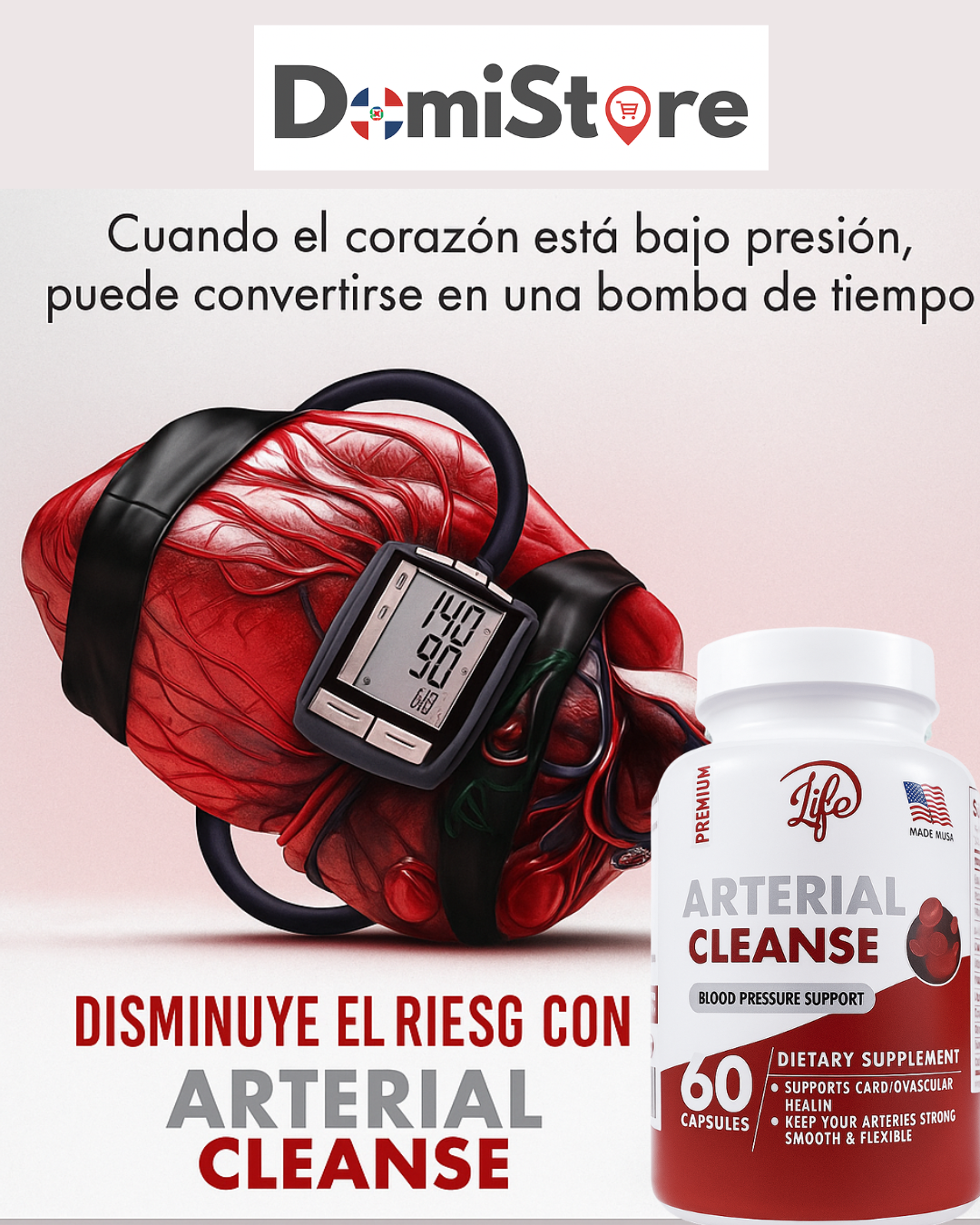 Arterial Cleanse – Limpieza Natural para tus Arterias y Salud Cardiovascular