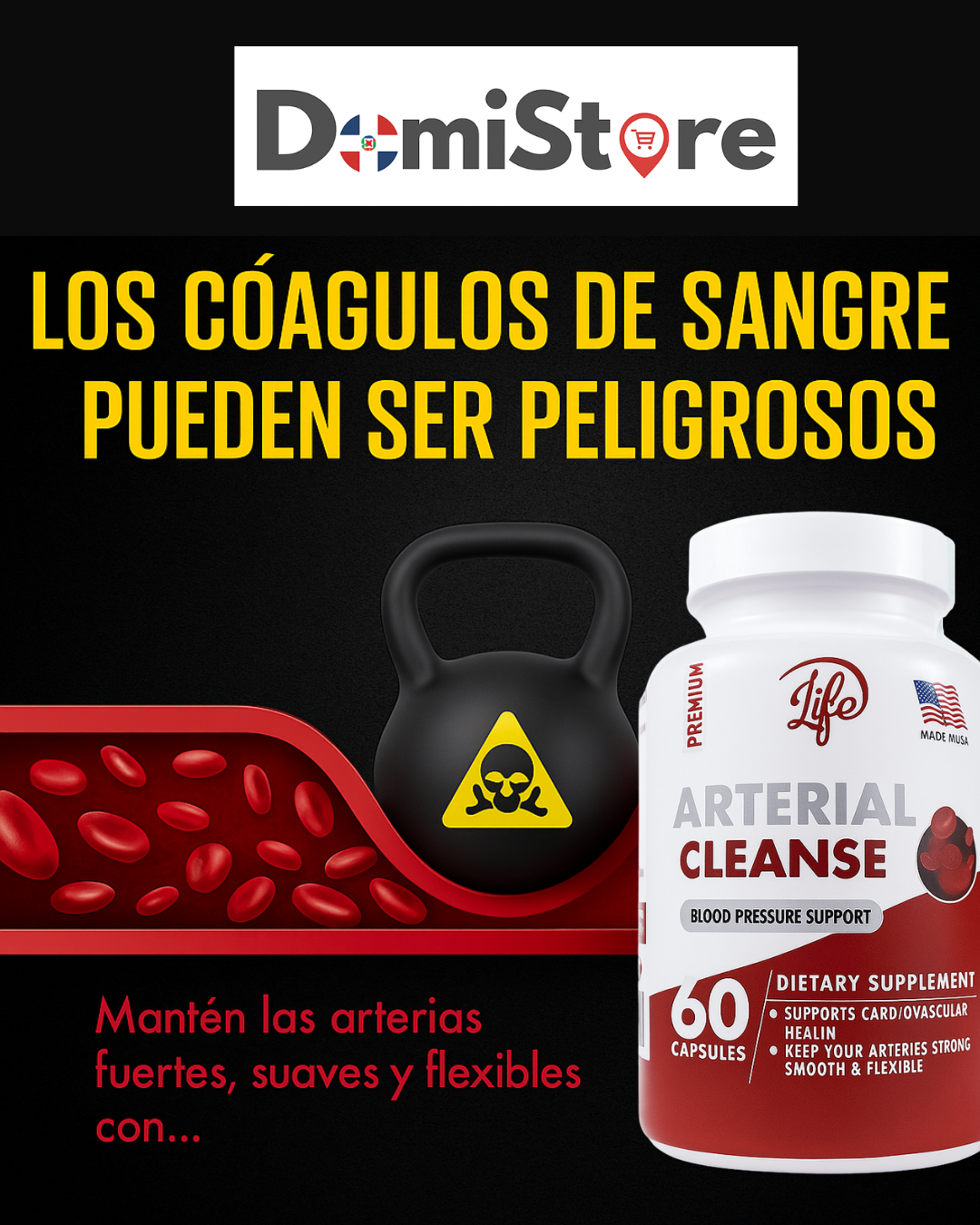 Arterial Cleanse – Limpieza Natural para tus Arterias y Salud Cardiovascular