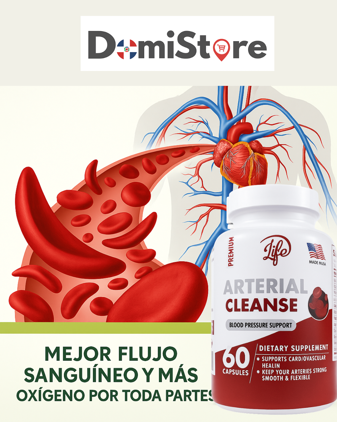 Arterial Cleanse – Limpieza Natural para tus Arterias y Salud Cardiovascular