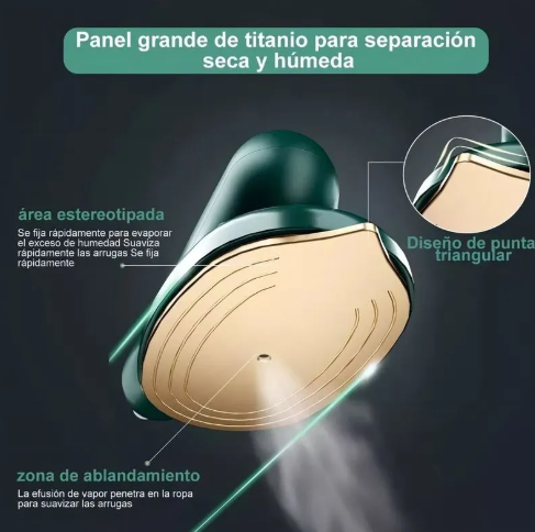 Plancha a vapor portátil