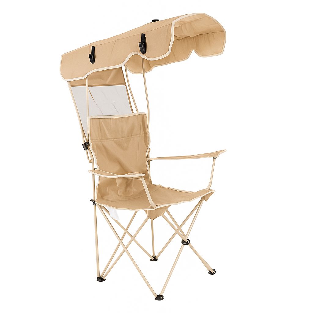 Silla de Playa Plegable con Sombrilla que Cambiará tu Verano