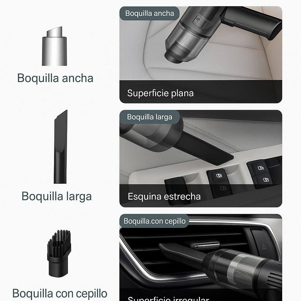 ASPIRADORA PORTATIL RECARGABLE K-7
