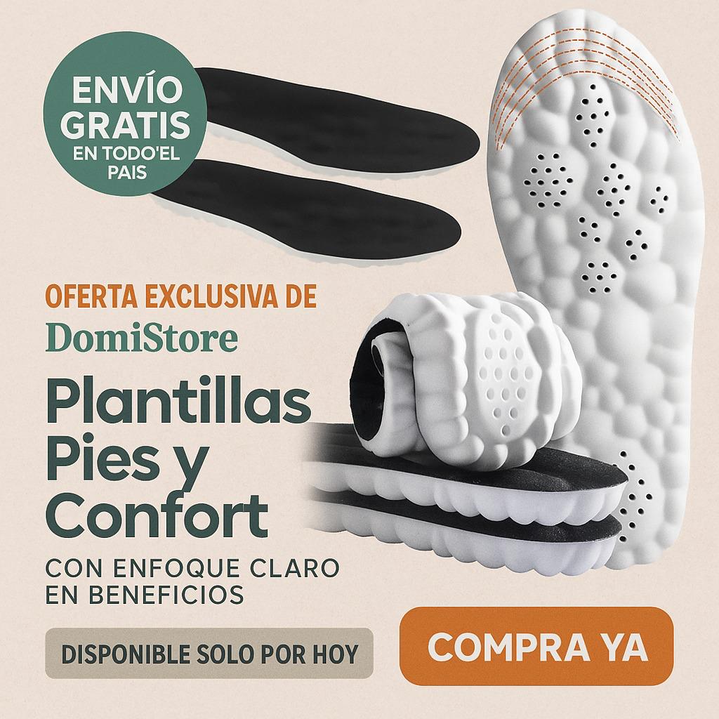 Plantillas Pies en Confort