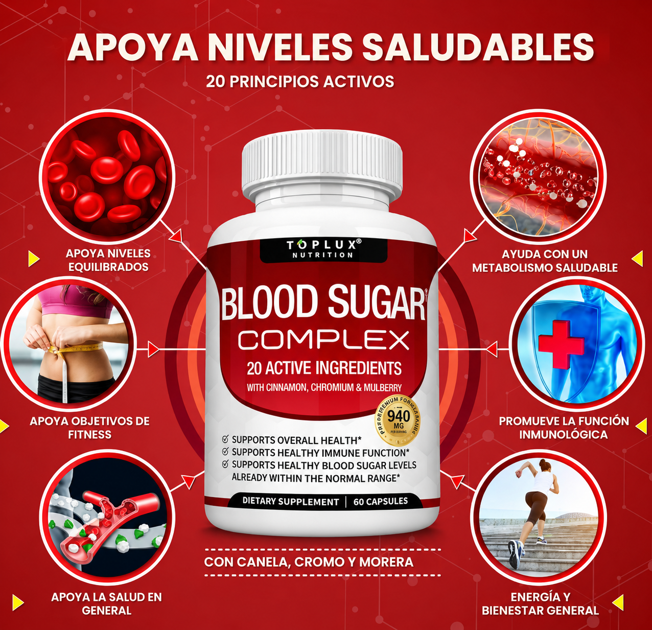 Control Glucosa Natural Fórmula Plus
