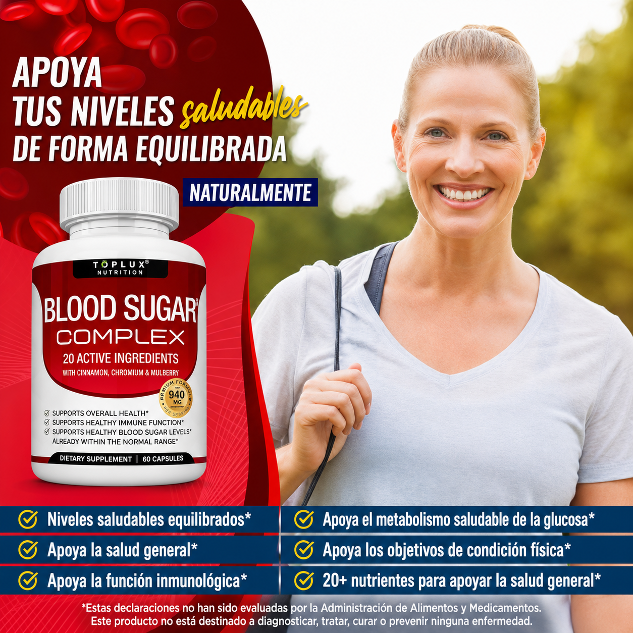 Control Glucosa Natural Fórmula Plus