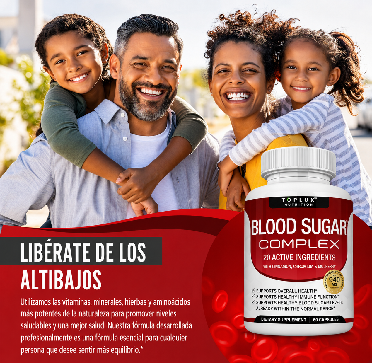 Control Glucosa Natural Fórmula Plus