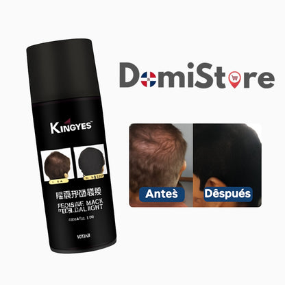 ¡Spray Capilar KingYes – Dile adiós a las canas y la calvicie al instante!