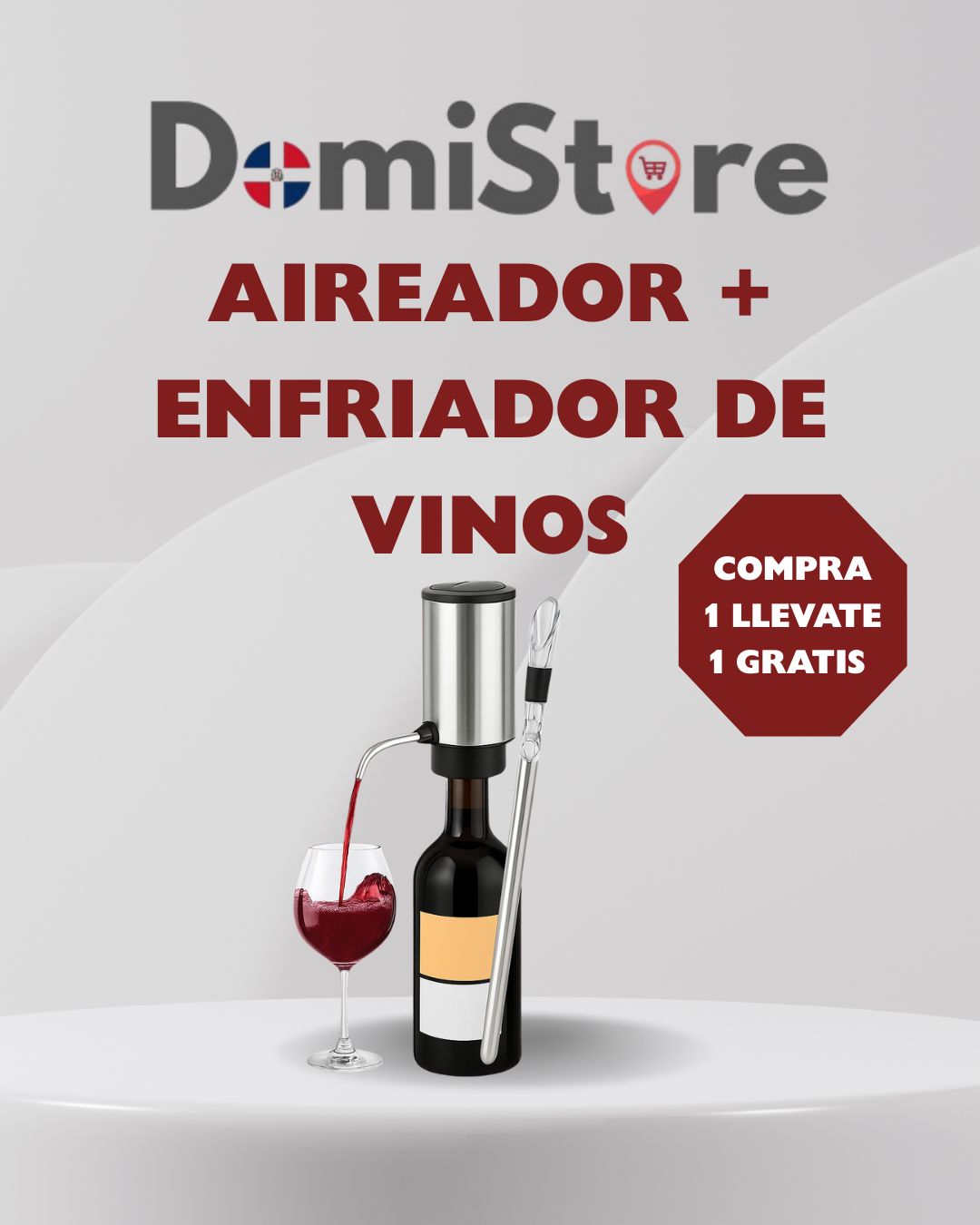 Aireador + Enfriador de vinos