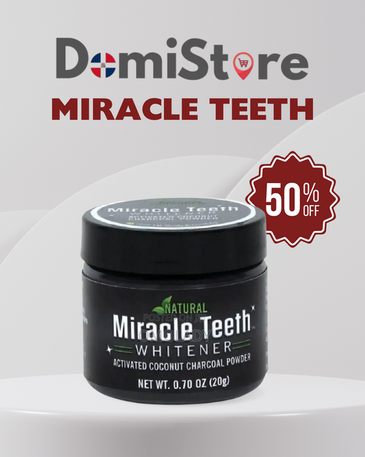 Blanqueador dental en Polvo Miracle Teeth Whitener