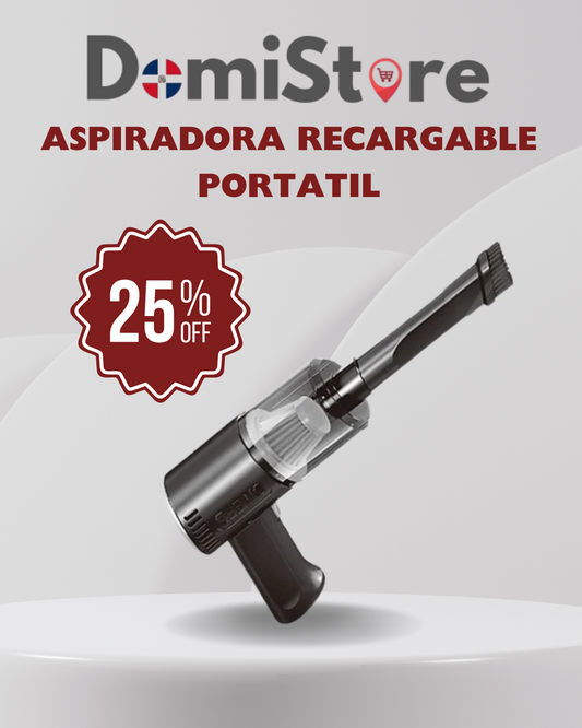 ASPIRADORA PORTATIL RECARGABLE K-7