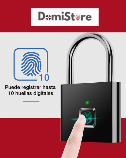 Candado de huella dactilar