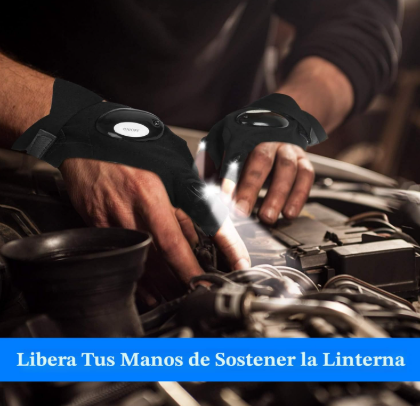 Guantes Linterna LED