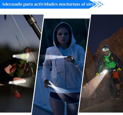 Guantes Linterna LED