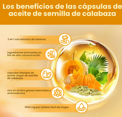 Aceite Natural de Calabaza Plus