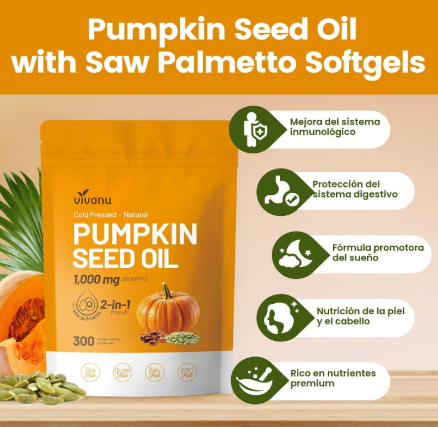 Aceite Natural de Calabaza Plus