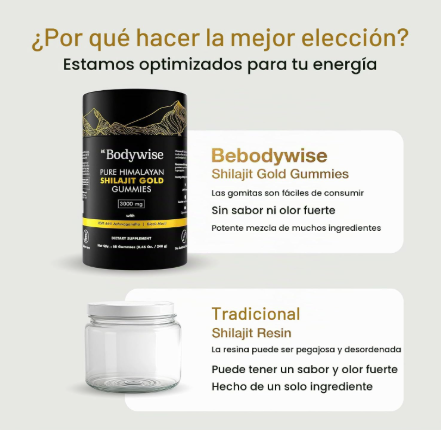 Gomitas de Shilajit del Himalaya con Ashwagandha