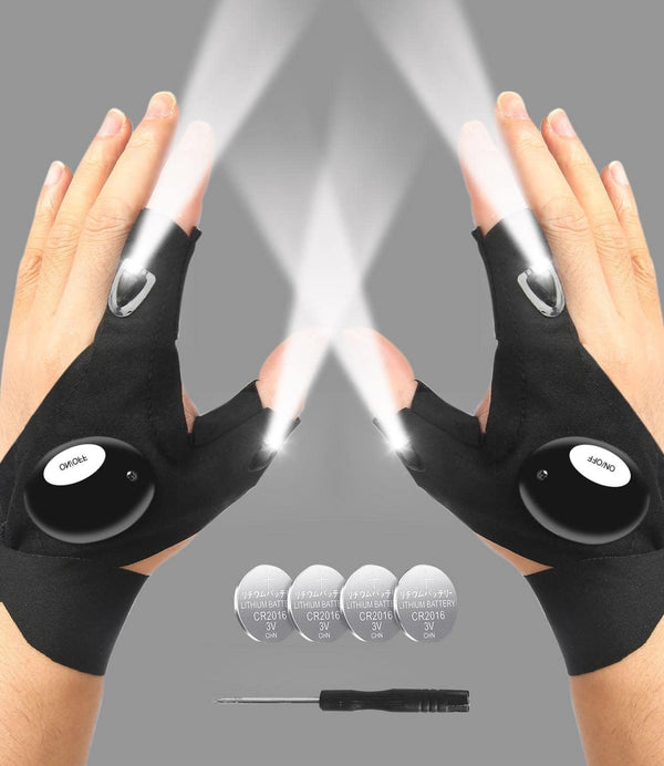 Guantes Linterna LED Mano Libre