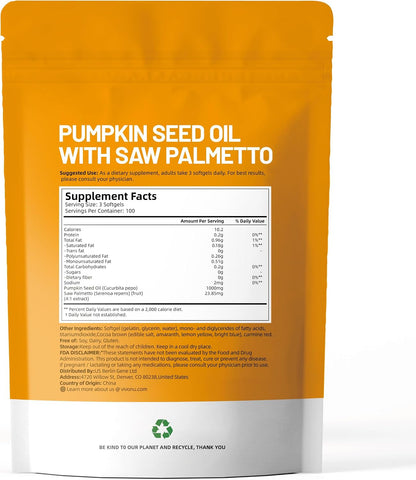 Aceite Natural de Calabaza Plus